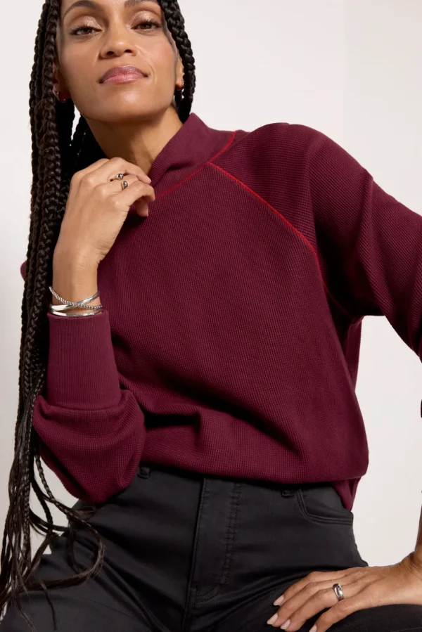 Laney Mock Neck Thermal Top
