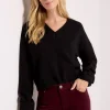 Latigo V Neck Sweater