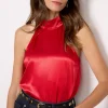 Leah Satin Top