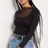 Lenny Mesh Top
