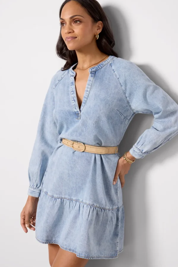 Lila Denim Dress