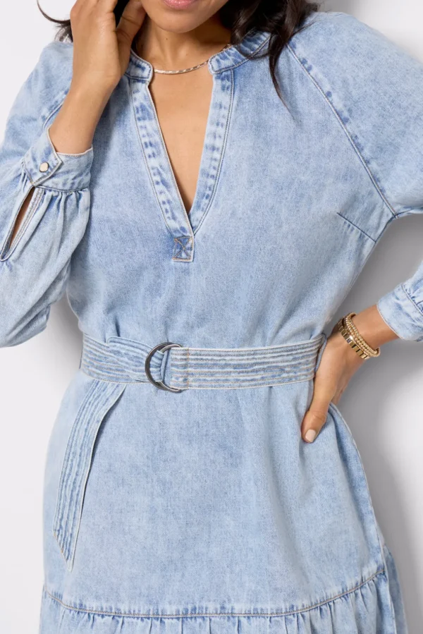 Lila Denim Dress