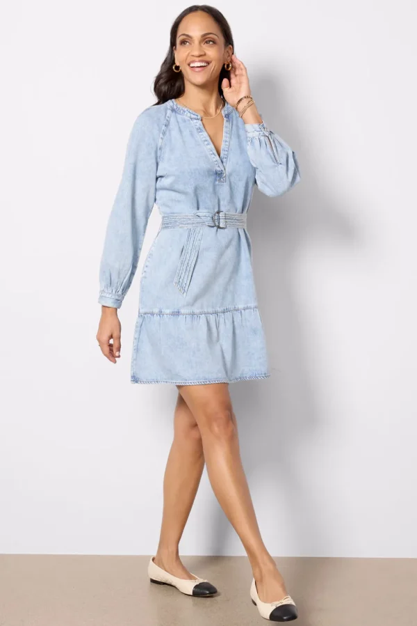 Lila Denim Dress