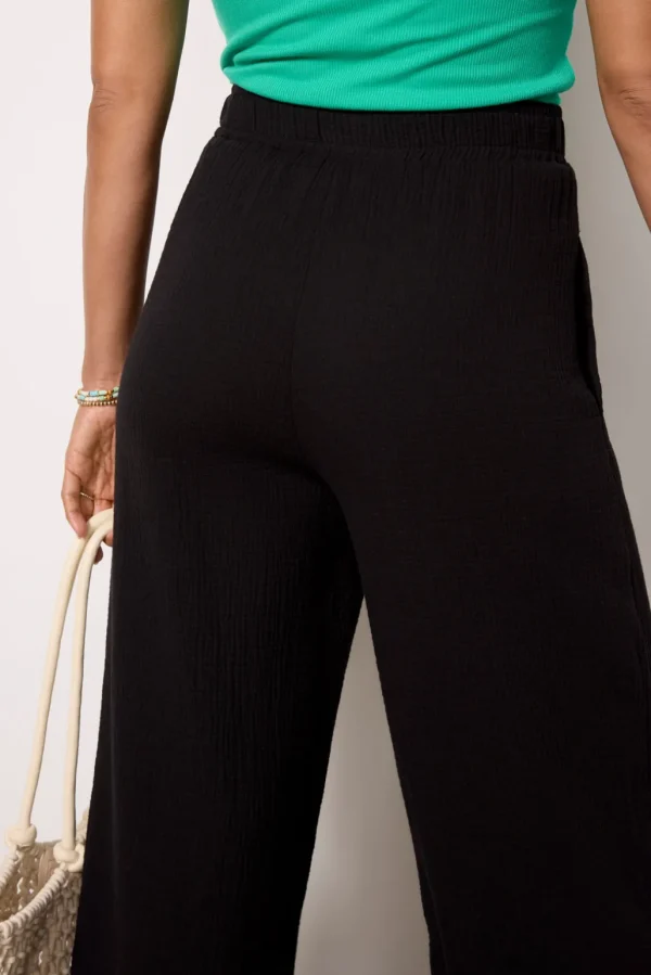 Lily Wide Leg Gauze Pant