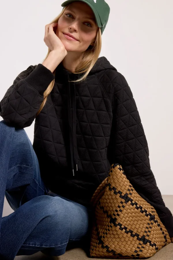 Lindsay Quilted Hoodie