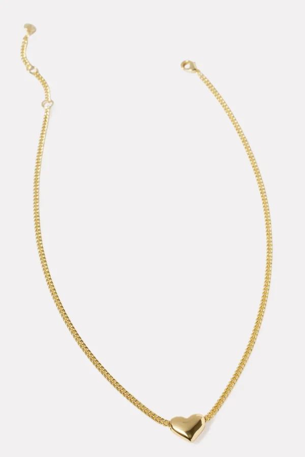 Lou Heart Charm Necklace