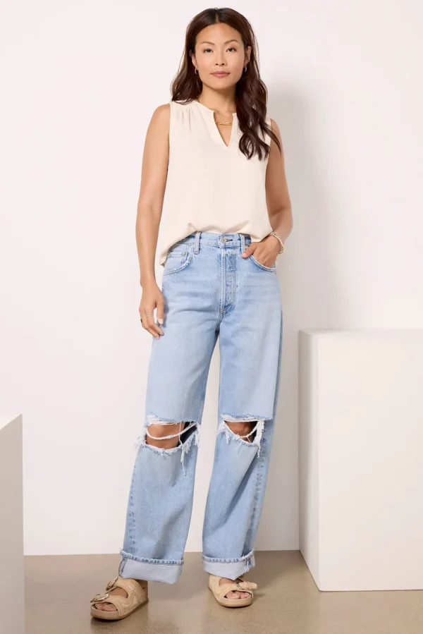 Lydia Satin Tank