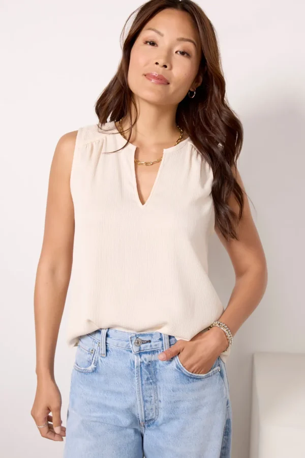 Lydia Satin Tank