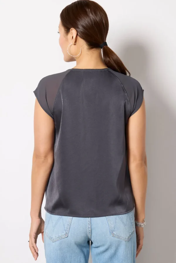 Mariah Remix Satin Tee