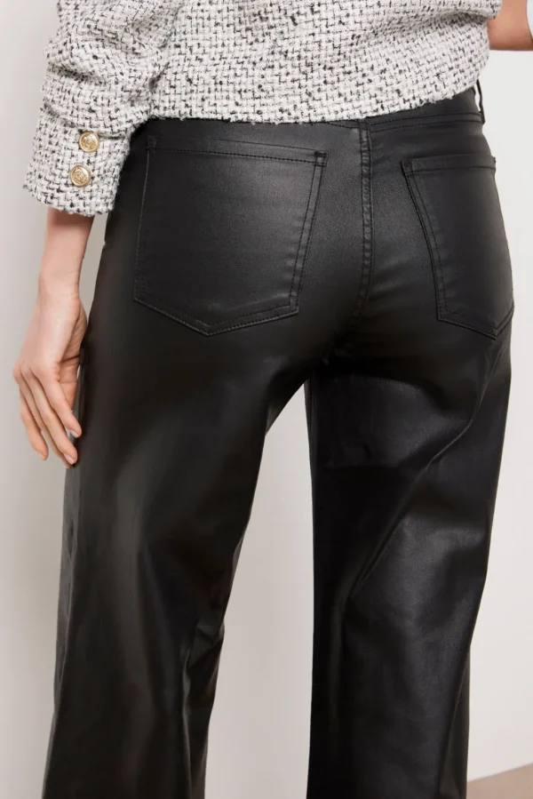 Meg Coated Wide Leg