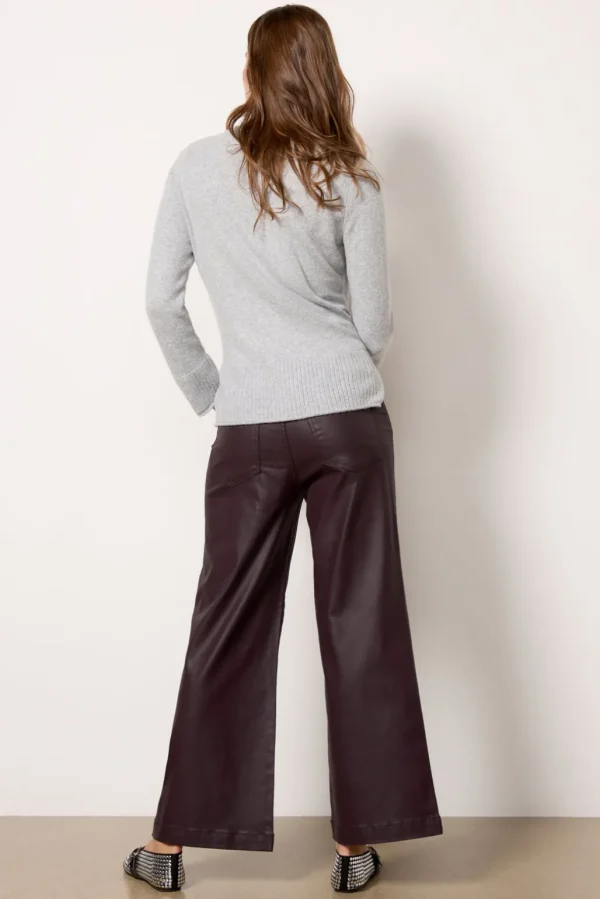 Meg Coated Wide Leg