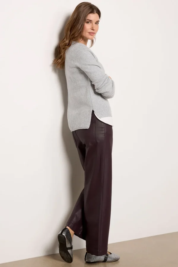 Meg Coated Wide Leg