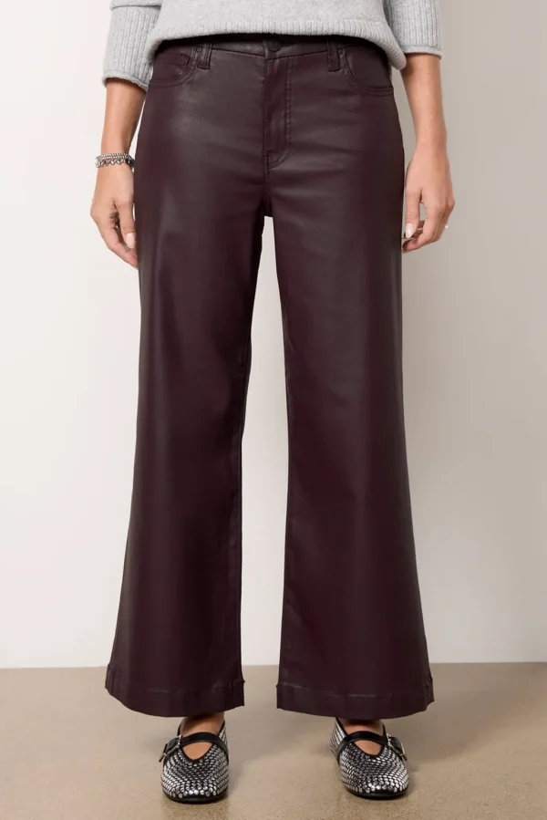 Meg Coated Wide Leg