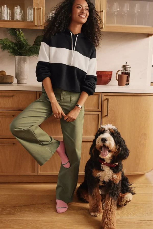 Meg Utility with Raw Hem