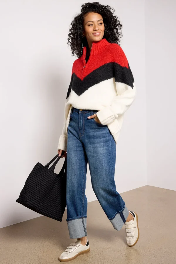 Meribel Quarter Zip Sweater
