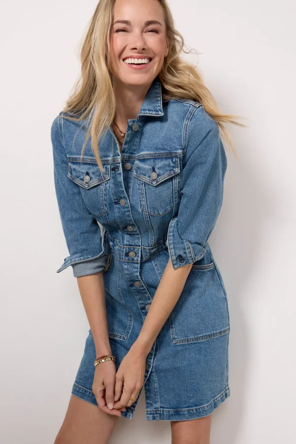 Michelle Denim Dress