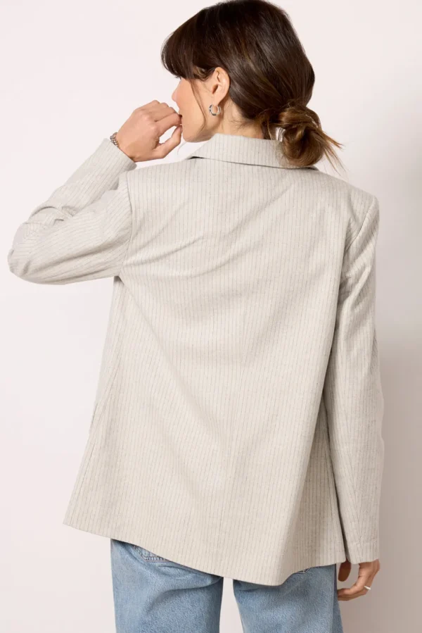Monroe Pinstripe Blazer