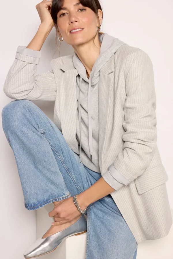 Monroe Pinstripe Blazer
