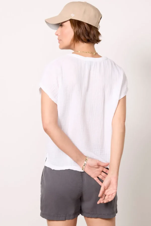 Naomi Gauze Top