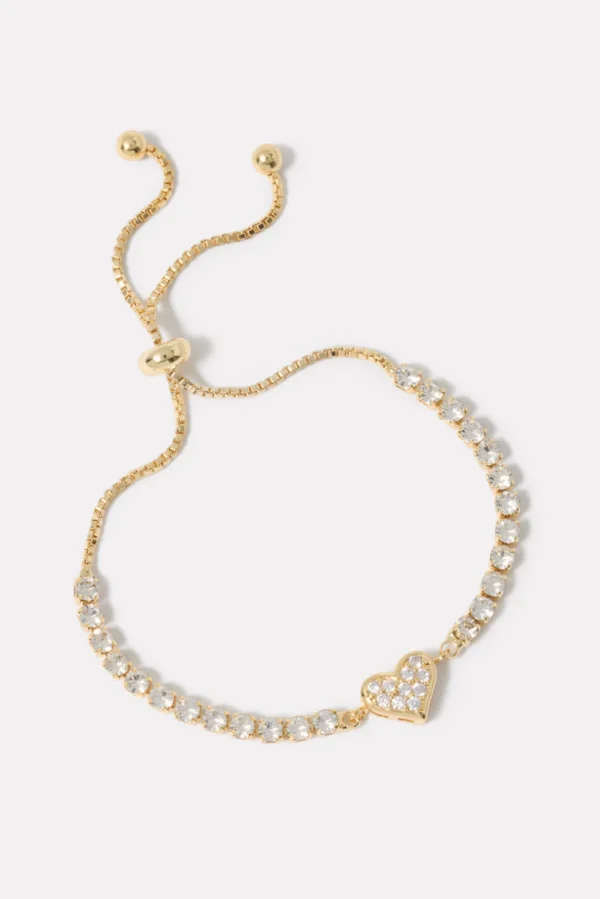 Nolan Heart Pull Bracelet