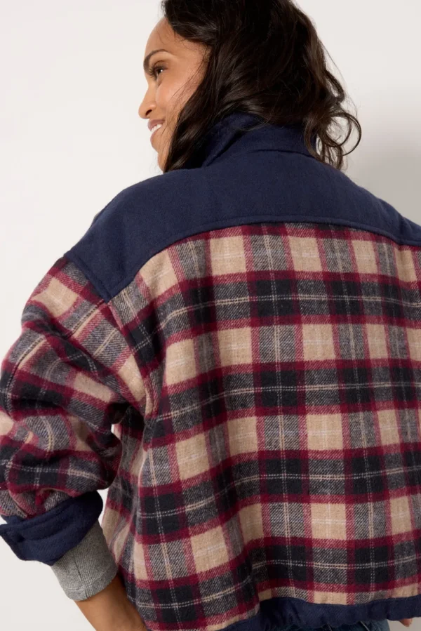 Norah Plaid Jacket