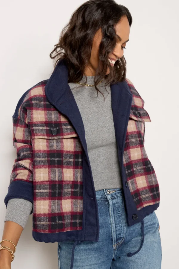 Norah Plaid Jacket
