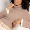 Ravena Rib Knit High Neck Top