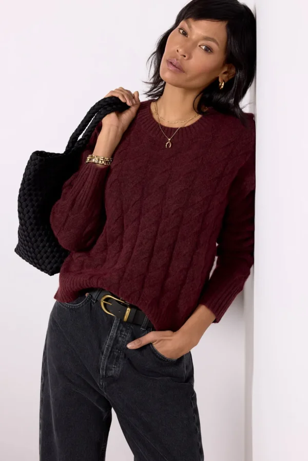 Renee Cable Pullover