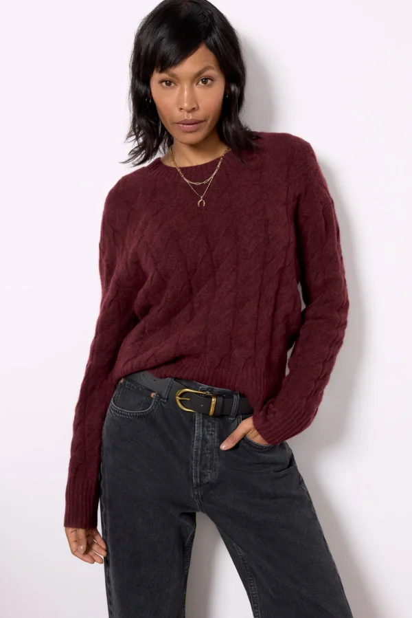 Renee Cable Pullover