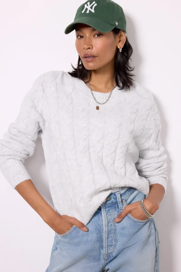 Renee Cable Pullover