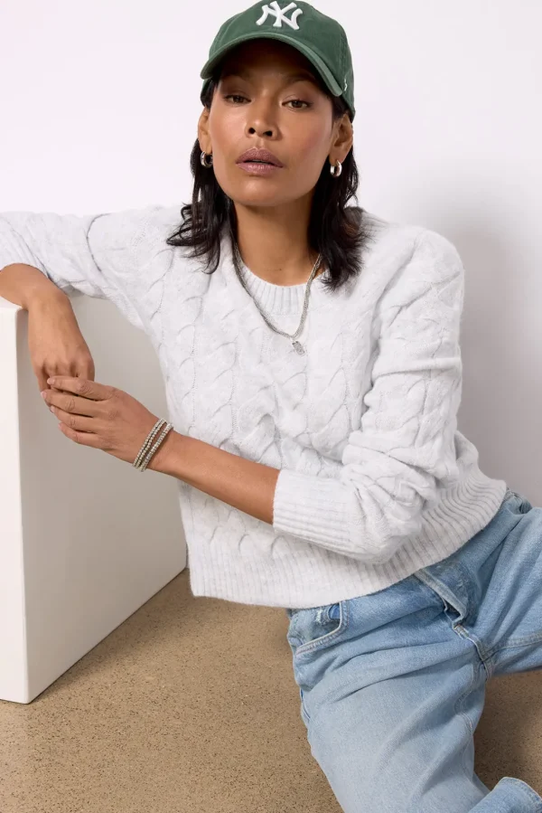 Renee Cable Pullover