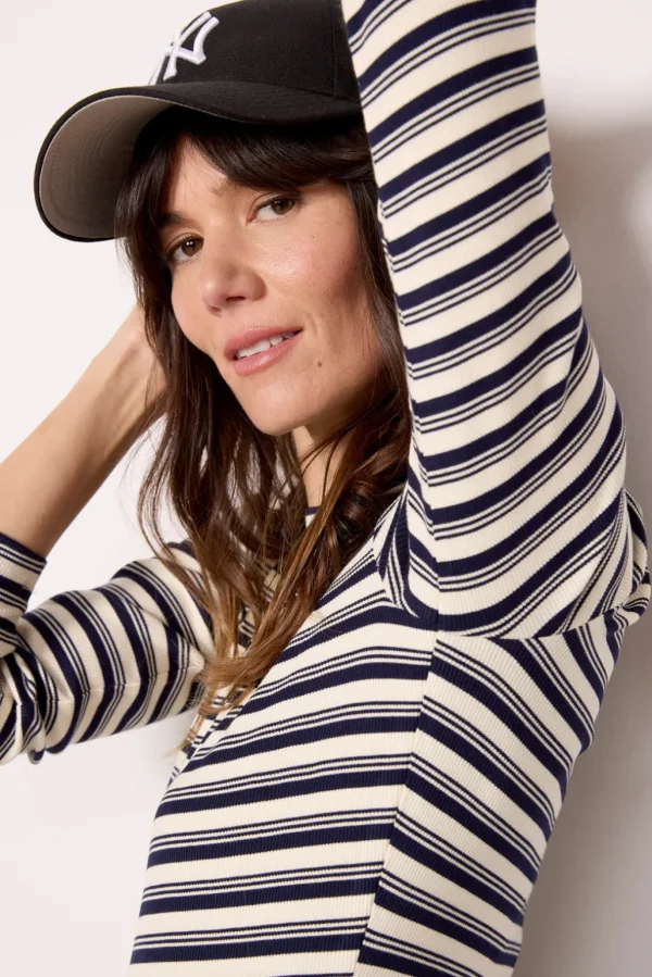 Rilo Rib Long Sleeve Top