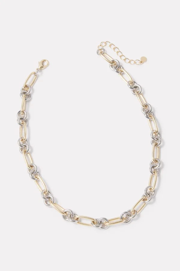 Rinna Two Tone Necklace