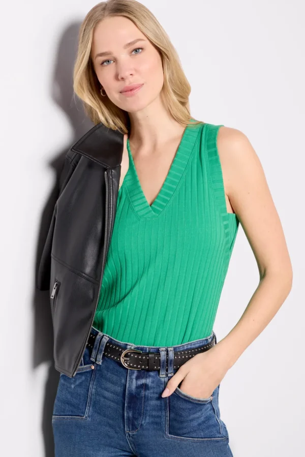 Sarina V Neck Tank