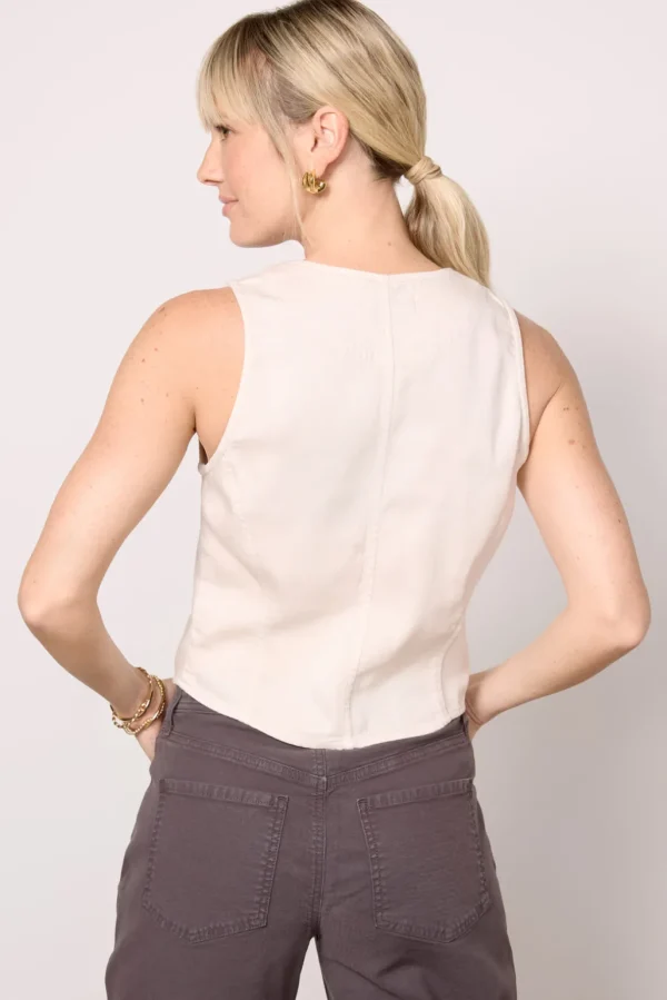 Seamed Vest