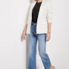 Taylor Pinstripe Blazer