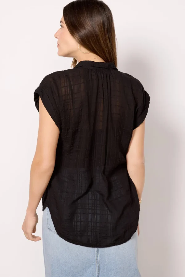 Textured Sheer Shirt