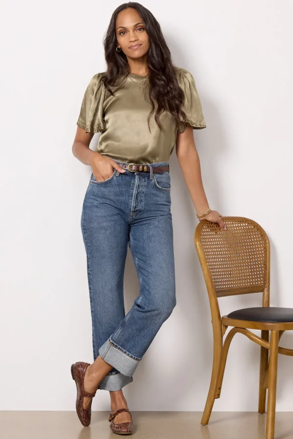 Toni Flutter Sleeve Tee