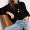 Vera Button Neck Sweater