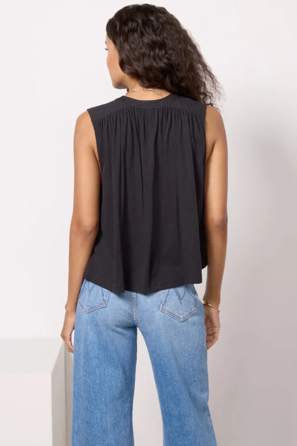 Via Tie Front Tank