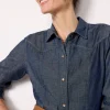 Western Yoke Shirt Dress