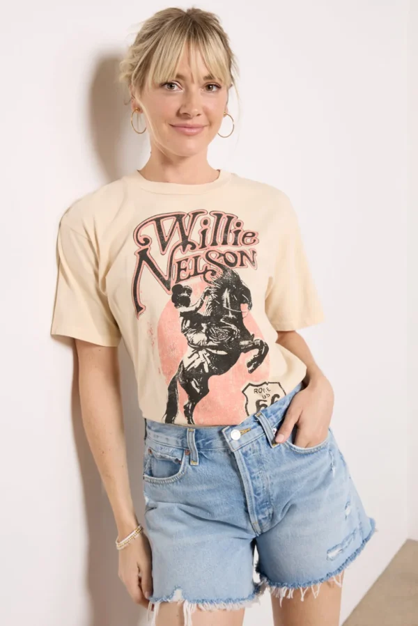 Willie Nelson Route 66 Tour Tee